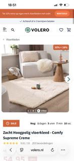 Mooi vloerkleed, Ophalen, Gebruikt, 100 tot 150 cm, Wit