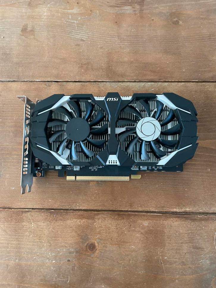 MSI GeForce GTX 1050 Ti 4GT Grafische Kaart, Computers en Software, Videokaarten, Gebruikt, Nvidia, PCI-Express 3.0, GDDR5, HDMI