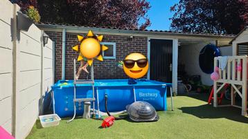 Bestway Steel Pro 2,56 x 1,70 m – compleet pakket! beschikbaar voor biedingen