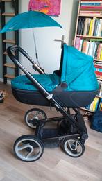 Keurige Mutsy iGo 3-in-1 kinderwagen met veel toebehoren, Kinderen en Baby's, Kinderwagens en Combinaties, Ophalen, Gebruikt, Verstelbare duwstang