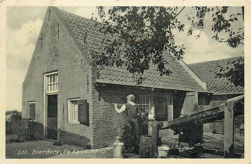 (701-350-025) Ede Boerderij De Kalverkamp, Verzamelen, Ansichtkaarten | Nederland, Gelderland, Verzenden