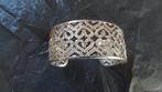 Mooi [ zilveren ] armband ,NIEUW, 2,5 breed en 16 cm lang, Nieuw, Ophalen of Verzenden, Zilver, Zilver