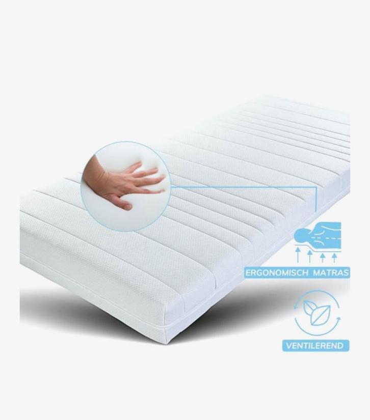Matrassen 120x200, Huis en Inrichting, Slaapkamer | Matrassen en Bedbodems, Zo goed als nieuw, Matras, 120 cm, 200 cm, Twijfelaar