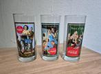 Set vintage Coca Cola glazen  - inclusief verzendkosten, Ophalen of Verzenden, Nieuw, Frisdrankglas
