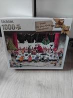 Blokker 1000 stukjes Thè Tjong-Khing Kerstpuzzel € 5, Ophalen of Verzenden, 500 t/m 1500 stukjes, Nieuw, Legpuzzel