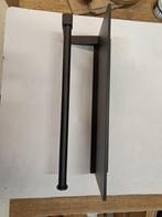 Keukenrolhouder Zwart - Hangend - Wandplank - Zonder Boren, Ophalen of Verzenden, Nieuw, Zwart, Overige typen
