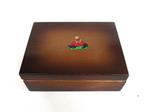Vintage houten opbergdoos uit de 50 jaren., Ophalen of Verzenden
