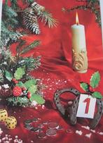 Gelukkig Nieuwjaar - kaars en hoefijzers, Verzenden, 1960 tot 1980, Gelopen, Overige thema's