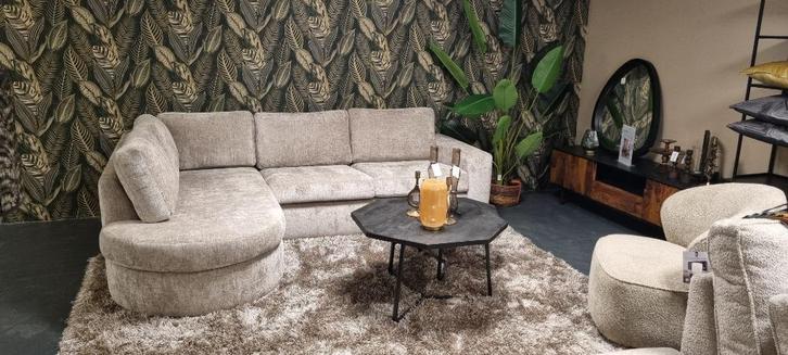 Bank Malta | €1499,00 | Snel Leverbaar | Homelounge, Huis en Inrichting, Stoelen, Nieuw, Stof, Overige kleuren, Ophalen of Verzenden