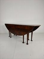 Antieke Engelse HANGOOR Eettafel – Victoriaans – 8 Poten, Ophalen