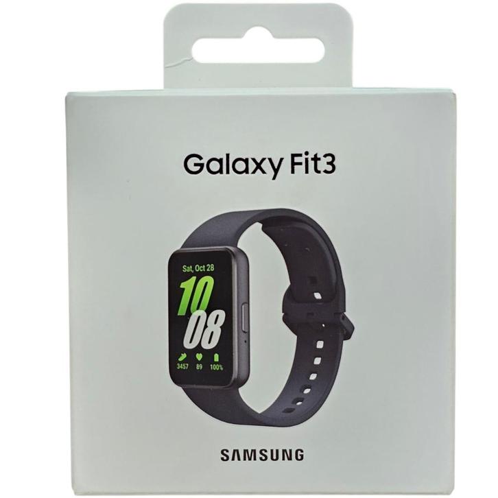 Samsung Galaxy Fit3 Grijs | SM-R390 | Nieuw, in seal, Sieraden, Tassen en Uiterlijk, Activity trackers, Nieuw, Android, Grijs