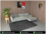 GRATIS LEVERING Ribstof Loungebank Grijs 260x160 REFURBISHED, Huis en Inrichting, 250 tot 300 cm, Ophalen of Verzenden, Zo goed als nieuw