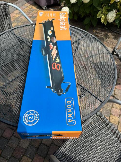 Electrice barbecue kookplaat, Tuin en Terras, Elektrische barbecues, Nieuw, Ophalen of Verzenden