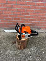Stihl ms170 kettingzaag, Ophalen, Gebruikt
