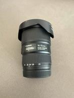 Canon EF 16-35 F4.0 L IS; in zeer goede staat., Audio, Tv en Foto, Fotografie | Lenzen en Objectieven, Ophalen of Verzenden, Zo goed als nieuw