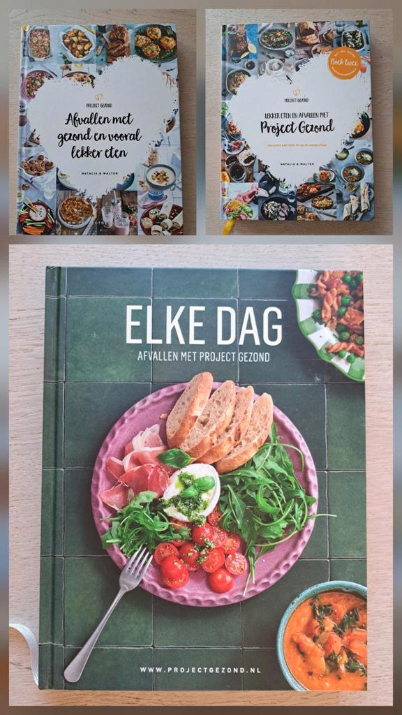3x Project Gezond, Boeken, Kookboeken, Zo goed als nieuw, Gezond koken, Ophalen of Verzenden