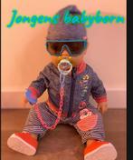 Baby Born, jongetje. Incl kleertjes en accessoires, Kinderen en Baby's, Speelgoed | Poppen, Ophalen of Verzenden, Zo goed als nieuw