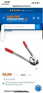 Zegelaar/zegeltang, Doe-het-zelf en Verbouw, Gereedschap | Handgereedschap, Ophalen of Verzenden, Zo goed als nieuw