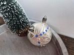 Vintage kerstbal bloem 488, *, Gebruikt, *, Ophalen of Verzenden