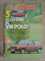 VW Polo Autotheek brochure uit 1982, Boeken, Verzenden, Zo goed als nieuw, Volkswagen