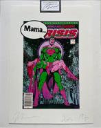 Superman marvel death art, Antiek en Kunst, Kunst | Litho's en Zeefdrukken, Ophalen of Verzenden