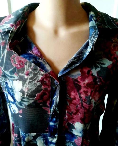 Prachtige ZOI stretch blouse tuniek jurkje, maat L, Kleding | Dames, Blouses en Tunieken, Zo goed als nieuw, Maat 42/44 (L), Verzenden