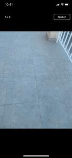 Terrastegels,betonlook,45x45,keramische,ca30m, grijs., Nieuw, Keramiek, 40 tot 60 cm, 40 tot 60 cm