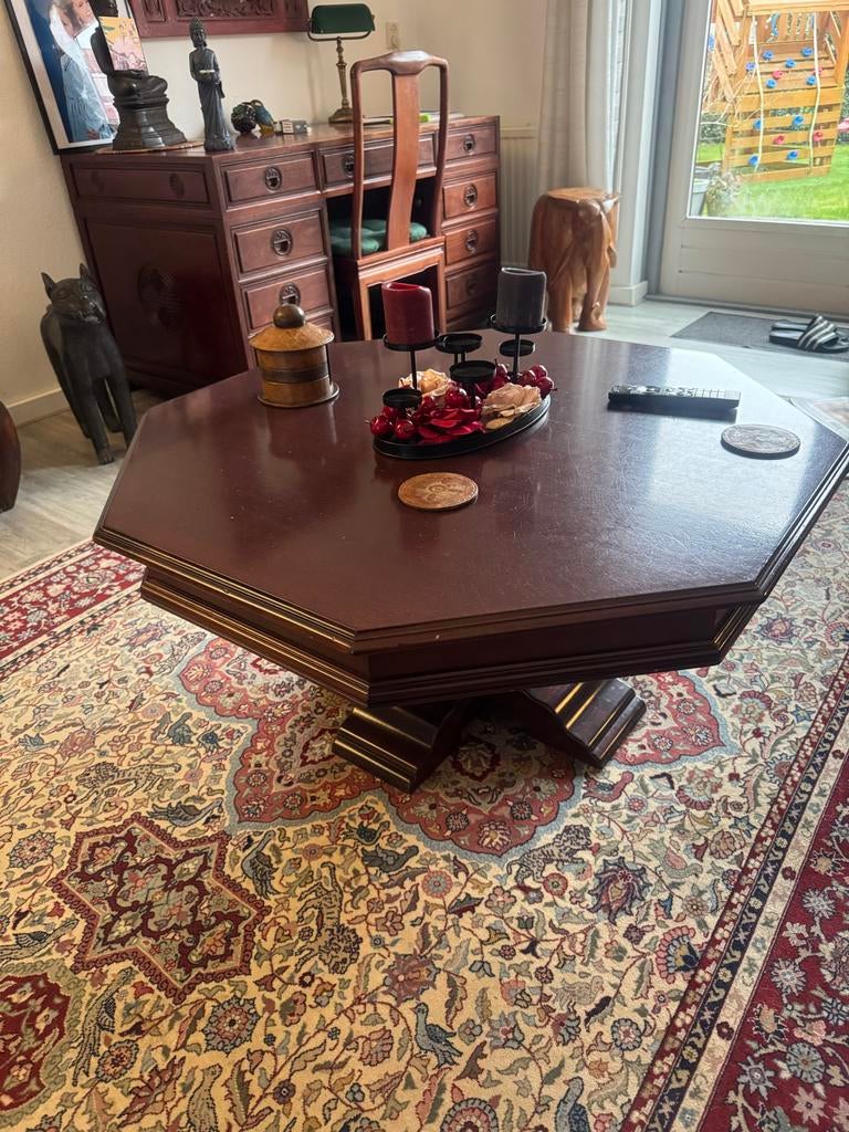 Salontafel, Ophalen, Gebruikt, 50 tot 100 cm, 8 hoekig