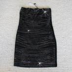 Sophyline & Co Glitter Jurk (M) € 40,-, Maat 38/40 (M), Zwart, Ophalen of Verzenden, Zo goed als nieuw