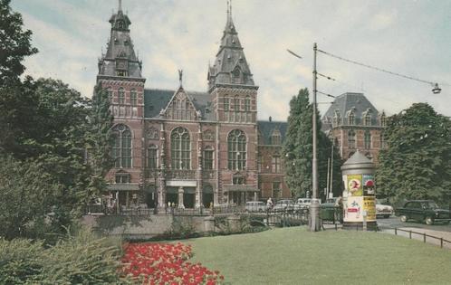 AMSTERDAM Rijksmuseum 1960 kl.f., Verzamelen, Ansichtkaarten | Nederland, Gelopen, Noord-Holland, 1940 tot 1960, Verzenden