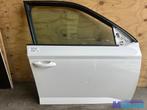 SKODA FABIA 3 Wit Station rechts voor deur 2014-2021, Ophalen of Verzenden, Gebruikt, Skoda, Deur