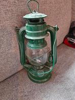Vintage Donkergroene Lantaarn - Sfeervolle Verlichting, Ophalen of Verzenden