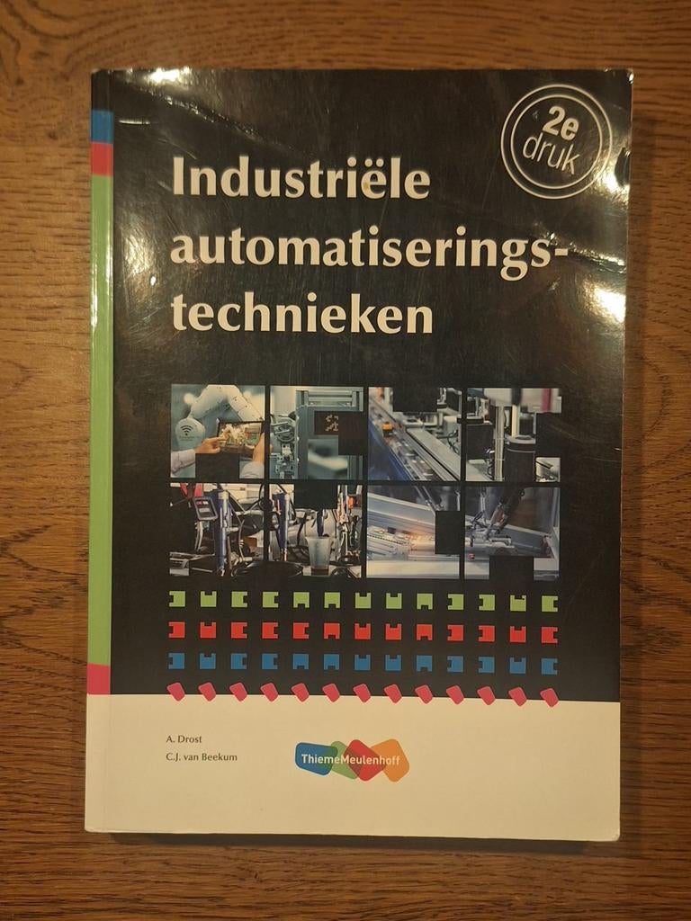 Boek industriële automatiserings technieken 2e druk, Ophalen of Verzenden, Gelezen, HBO, ThiemeMeulenhoff