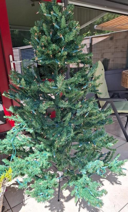 Kerstboom met verlichting., Diversen, Kerst, Gebruikt, Ophalen