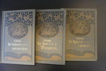 Boeken E. Gerdes luxe banden met goudopdruk beschikbaar voor biedingen