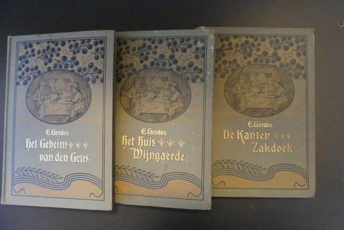 Boeken E. Gerdes luxe banden met goudopdruk, Boeken, Romans, Zo goed als nieuw, Nederland, Verzenden
