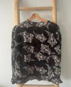 Zwarte met lichtpaarse blouse YAYA, Kleding | Dames, Blouses en Tunieken, Ophalen of Verzenden, Zo goed als nieuw, Maat 36 (S)