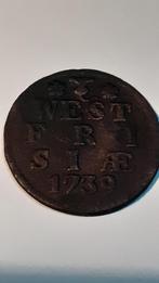 Duit west frisia 1739, Postzegels en Munten, Munten | Nederland, Overige waardes, Ophalen of Verzenden, Vóór koninkrijk