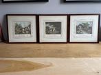 Engelse jachtprenten (serie 3 stuks), Antiek en Kunst, Ophalen of Verzenden