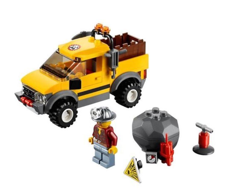 LEGO City Mijnbouw 4x4 - 4200, Ophalen of Verzenden, Zo goed als nieuw, Complete set, Lego