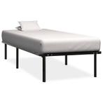 Metalen bed bedframe 90x200 cm zwart GRATIS BEZORGD!, Nieuw, 90 cm, Eenpersoons, Metaal