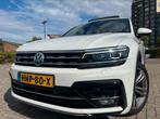 VW Tiguan 2.0 TSI 230pk  3x R-Line 4Motion DSG 2019 Wit, Auto's, Volkswagen, 1610 kg, Zwart, 4 cilinders, 1984 cc
