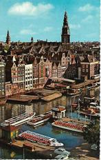 Amsterdam- -Damrak met Oude Kerk., Gelopen, Noord-Holland, 1960 tot 1980, Verzenden