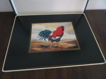 Haan placemats onderzetters onderzetter bord hanen beschikbaar voor biedingen