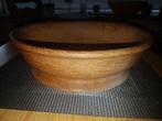 houten fruitschaal, Ophalen of Verzenden, Zo goed als nieuw, Rond, Hout