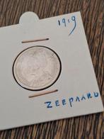 Zilveren halve gulden 1919, Postzegels en Munten, Munten | Nederland, Ophalen of Verzenden, Koningin Wilhelmina, Losse munt, Zilver