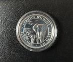 1 Oz Silver Olifant / Elephant 2015 munt - Somalië, Postzegels en Munten, Edelmetalen en Baren, Ophalen of Verzenden, Zilver