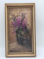 Haagse School ( Art Deco ) olieverf schilderij bloemen, Antiek en Kunst, Kunst | Schilderijen | Klassiek, Ophalen of Verzenden