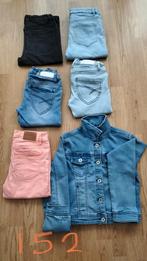 jeans broeken spijkerjack maat 152, Ophalen of Verzenden, Zo goed als nieuw, Jongen, Broek