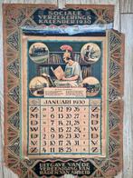 Hele oude Kalender  uit 1930, Diversen, Kalenders, Ophalen of Verzenden, Maandkalender, Gebruikt